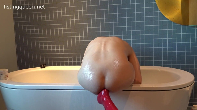 FISTINGQUEEN: Footing ekstrem lateks