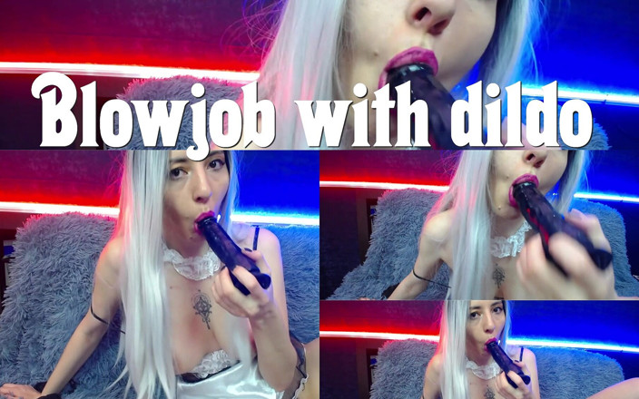 Sweet Lissa: Blowjob dengan dildo