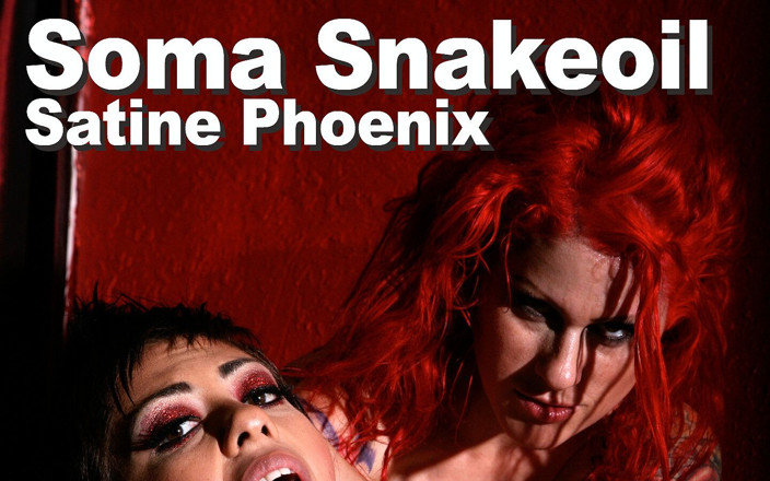 Picticon bondage and fetish: Soma snakeoil e satine phoenix lesbiche bDSM cunnilingus giocattoli