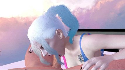 The Scenes: Harley Quinn口交