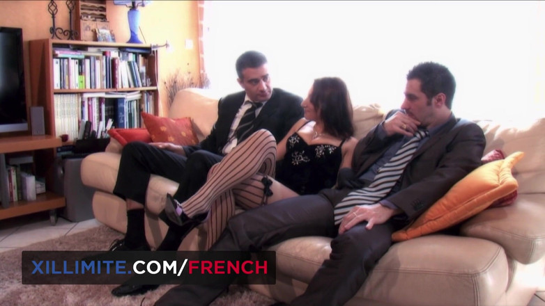 French girls at work: Charlotte de Kastle houdt van hardcore dubbele penetratie!