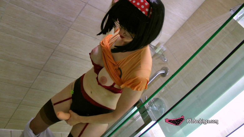 Stocking Videos: Rapide, lâche et mouillée - surprise avec ceinture pervers dans un...