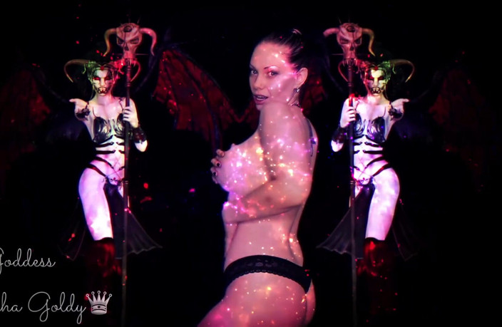 Goddess Misha Goldy: So nice to sniff, jerk off and reward, right? Extreme...