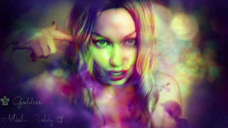 Goddess Misha Goldy: Kein muschi-fick! Nur ein starker ASMR-gehirnfick!