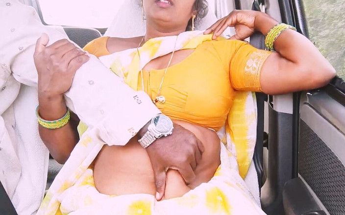 Telugu honey lips: Sexy mucama en el coche con el dueño de la...