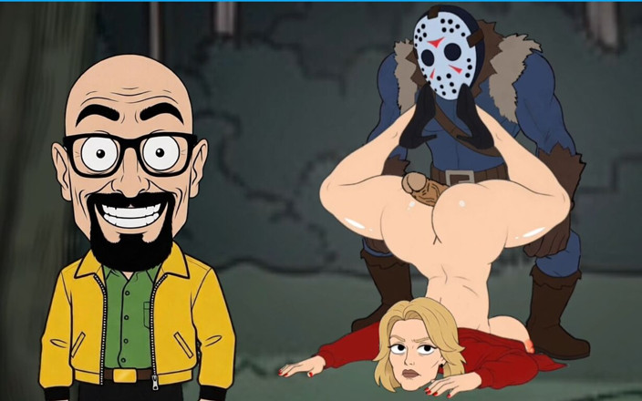 Octopussy Lovers Club: Jason baise Skyler, MILF mariée Dessin animé, parodie