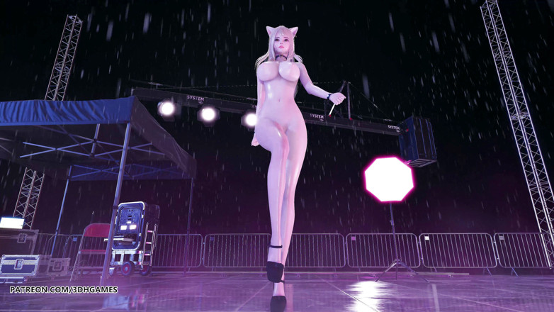 3D-Hentai Games: [MMD] Hyolyn - Скажи мое имя Ахри, голая танцевальная лига легенд 4K 60FPS