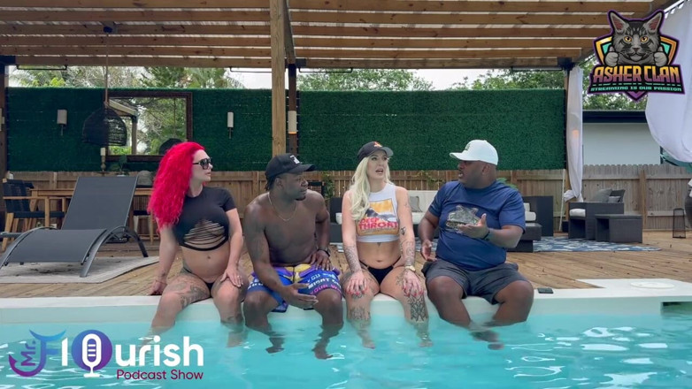 Mr Flourish Live: Mrflourish Podcast mit Gast Roxi Keogh, Gigi Patsy und Datjguy...