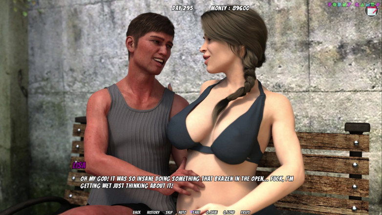 Porny Games: Lisa totálně vyšetřuje! podle Dragofinder Studio - Creampie v parku, Nevlastní...