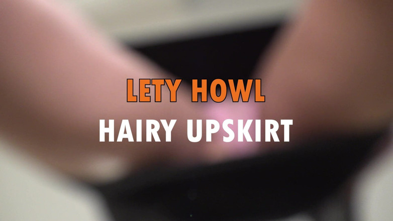 Lety Howl: 털이 무성한 보지를 빨아주는 레티 하울
