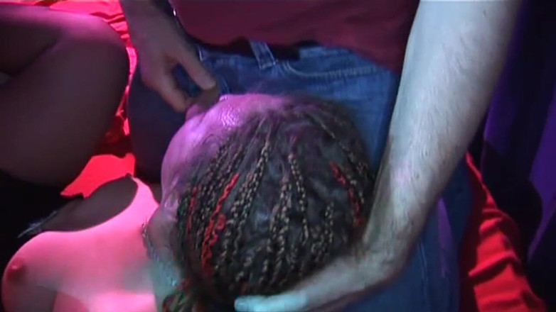 Lucky Cooch: Skinny Brunette Takes Multiple Cocks in Sloppy Oral and Pounding