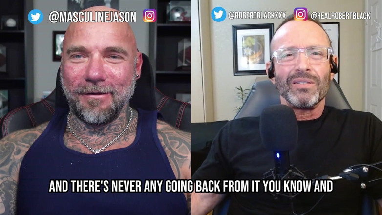 Raw and Uncensored with Masculine Jason: Исповедь порнозвезды - Эпизод 26 Роберт Блэк