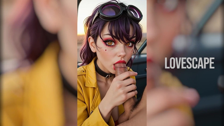 Lovescape: Pilot jos și adânc cu pula: salvarea din deșert se transformă în...