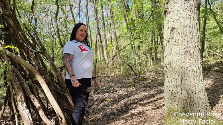 Cheyenne Rose 80: Розваги на відкритому повітрі, трах і камшот на обличчя