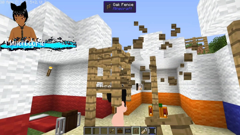 Manor Cookie: Minecraft Jenny Mod Fapcraft Elise heeft altijd haar mond open...