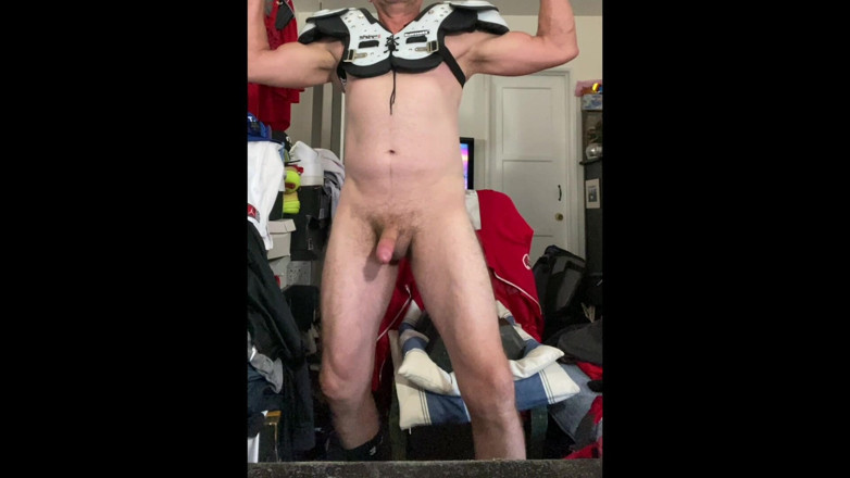 JockDad87: Jockdad87 is geil op een zondag in zijn voetbalpads
