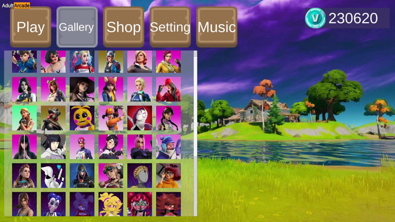 LewdArcade: Colecție de scene de sex Forthub, partea 02 - Parodie Fortnite joc...