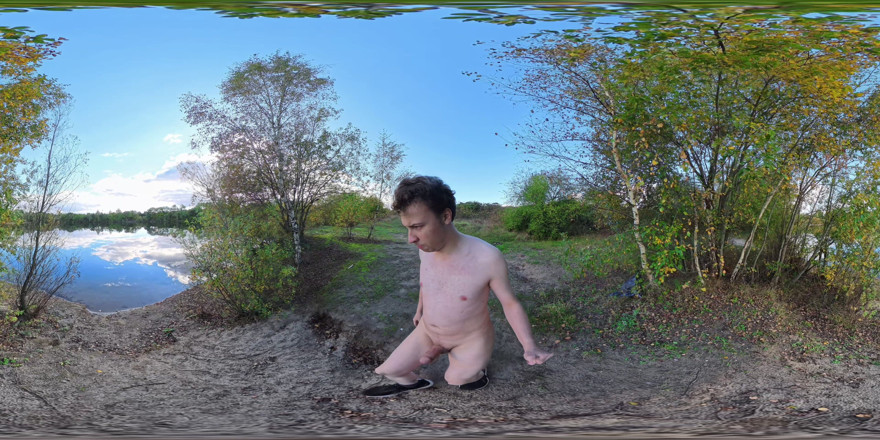 Outdoorboy5: Teen Completely Naked at a Lake
