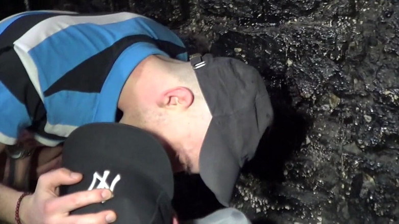FRENCH HOLES CREAMPIED: Tim Cosla vystříkaný do kundičky od Oscara Wooda