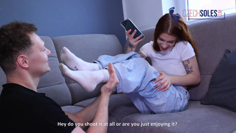 Czech Soles - foot fetish content: Konten fetish kaki pertama pasangan yang bikin pekerjaan