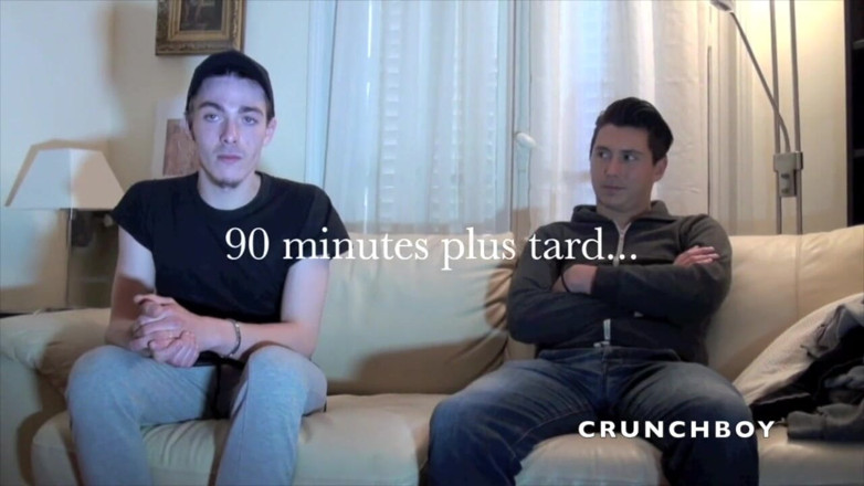 Crunch Boy: Kairm ošukaná velkým ptákem oa sexy straigth zvědavým klukem