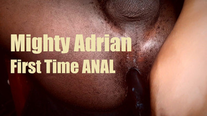 Mighty Adrian X: Hete anale afroling pov (eerste keer anaal)