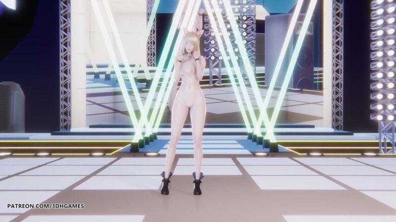 3D-Hentai Games: [MMD] T-Ara - такая сумасшедшая сексуальная Ахри, обнаженная лига легенд, хентай без цензуры