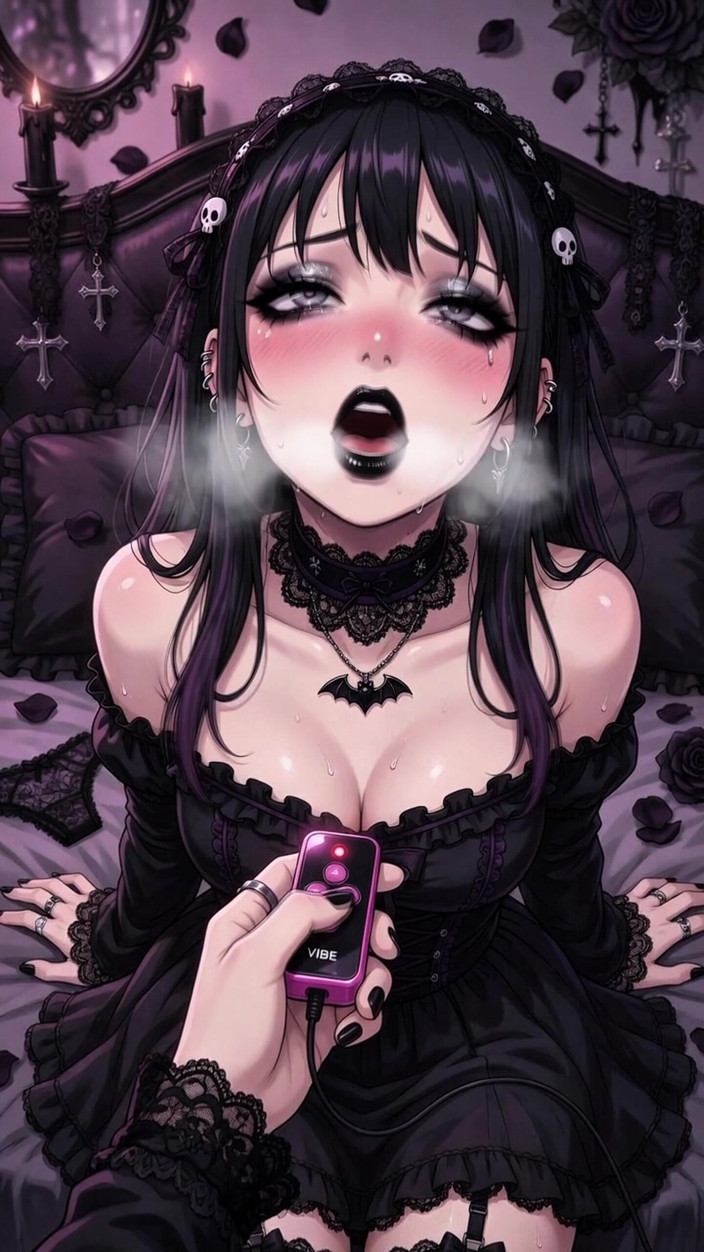 Kakka506: Wanita cantik lagi asik pakai vibrator anime