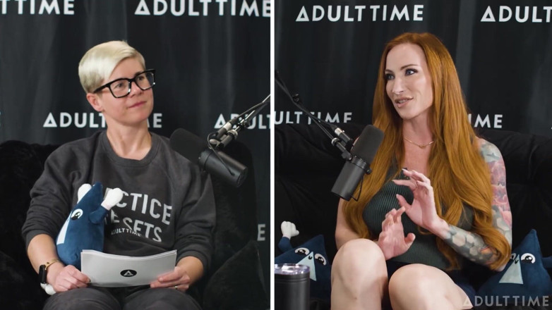 Adult Time Podcast: Sophia Locke denkt dat een buitenaardse vangst heet zou zijn?!...