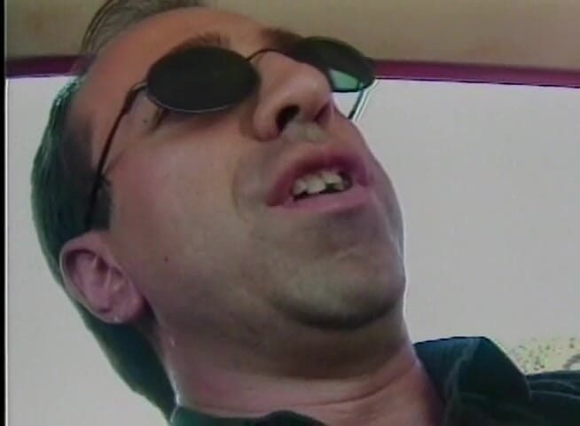 Alfacontent: Lovely blonde teen sucking dick on the back seat of...