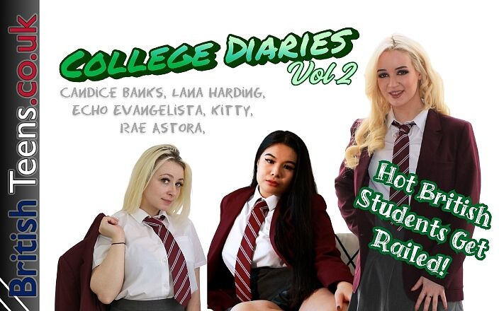 British Teens: College Diaries Vol 2
