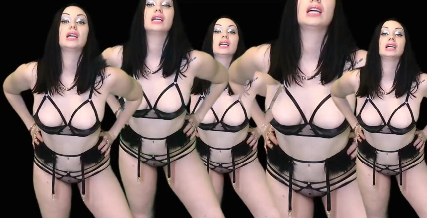 Goddess Misha Goldy: La dépendance pousse l’esprit à baiser ! Soumet-moi ! Bave et