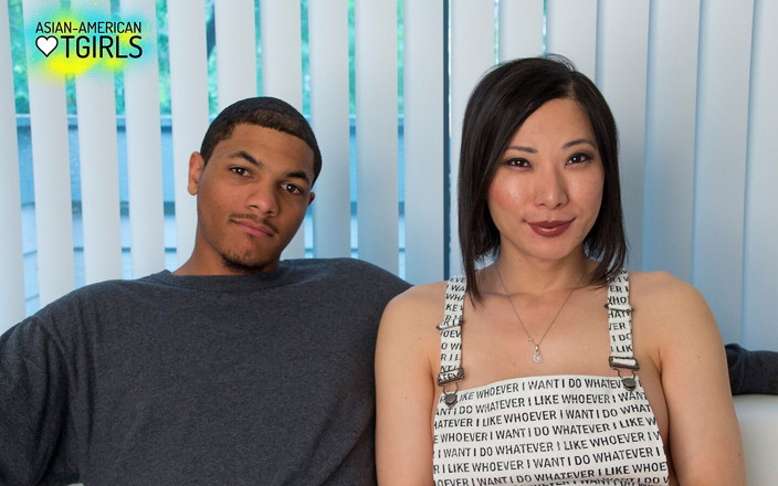 Asian American Tgirls: Koule hluboko v krásném Bora Ginu