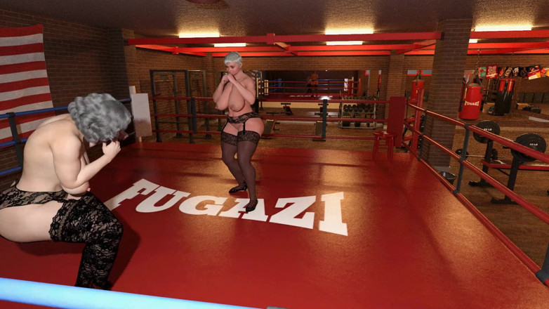 Mature Catfights and Sexfights: Club de combat de BBW matures n° 1