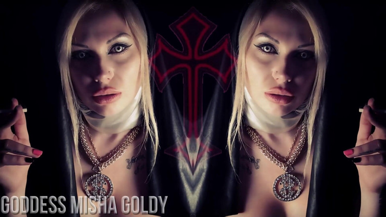 Goddess Misha Goldy: Du kommer att vara i helvetet om jag är din anledning...