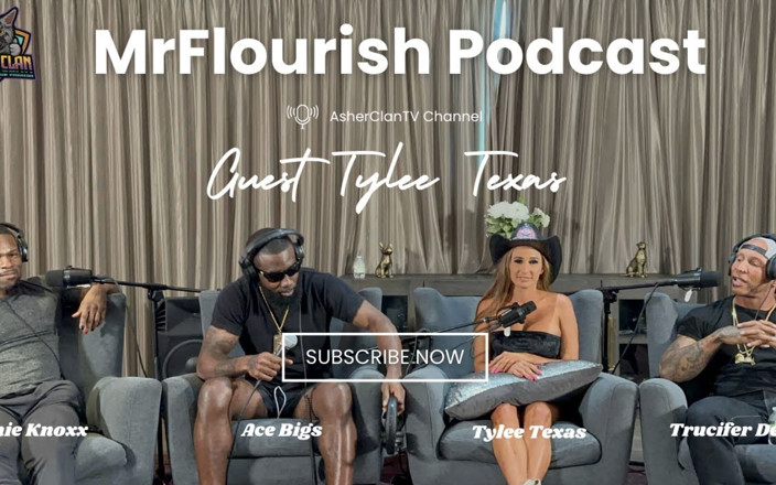 Mr Flourish Live: Mrflourish podcast con ospite Tylee texas prima della sua scena...