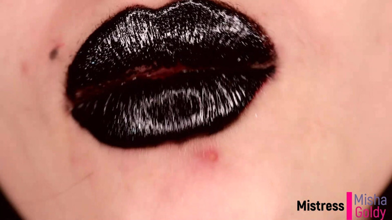 Goddess Misha Goldy: Tu n’as pas eu la permission de te branler devant...
