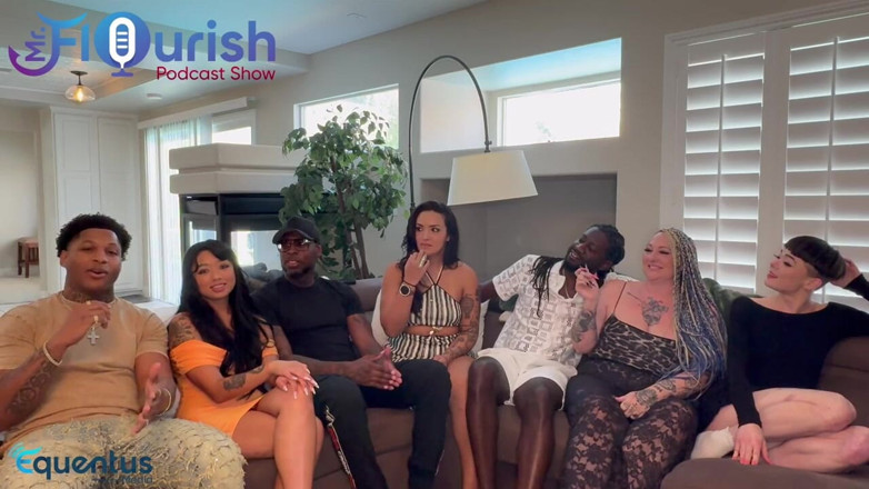 Mr Flourish Live: Mrflourish Podcast am Morgen danach in Vegas 8 ppl vor dem...