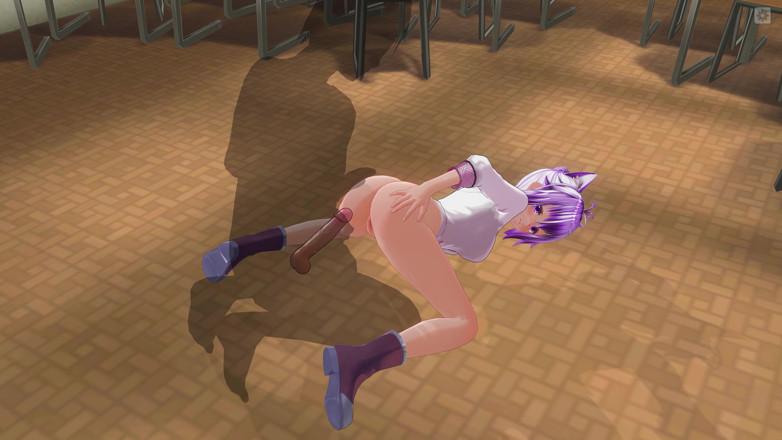 H3DC: 3D HENTAI College girl fucked in the ass on the...