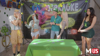 Model Media US: Jerkaoke - оргия, особенная с участием Gianna Dior, Karma Rx и т.д.