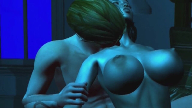 The animation shot: 그녀는 임신을 시도