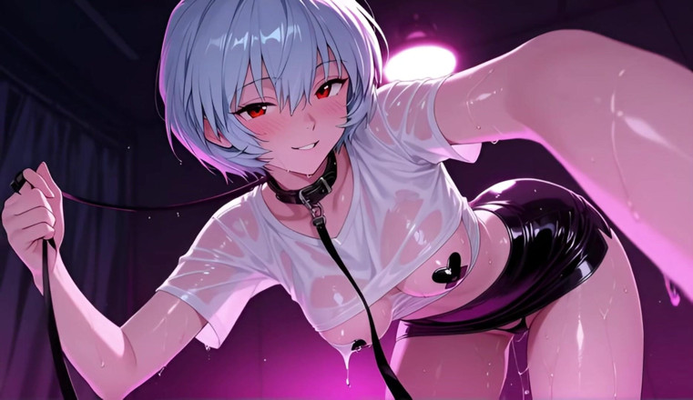 Ianimedia: Ai Anime Girl Rei Ayanami Hot Sexy Oblečení Show Kompilace