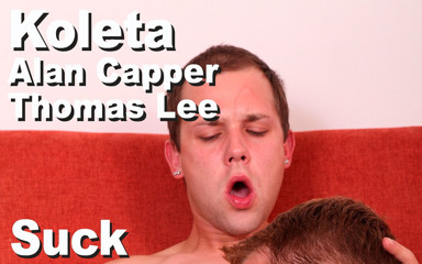 Picticon BiSexual: Koleta & alan Capper & thomas lee succhiano e scopano con un...