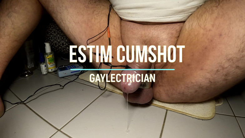 Gaylectrician: Pancutan mani e-stim 221209