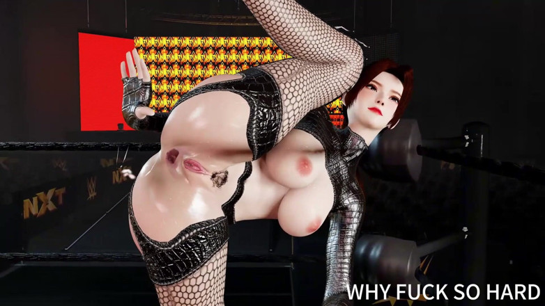Why fuck so hard: 3D巨乳女とセクシーなランジェリー、ビッグディックと浮気