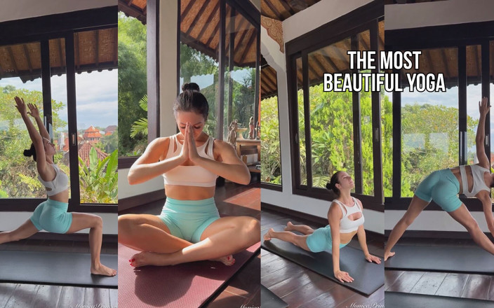 Princess Monica: El yoga más hermoso