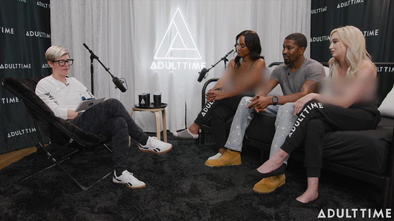 Adult Time Podcast: Podcast de estrellas después de trio | Lexi Lore, Isiah Maxwell...
