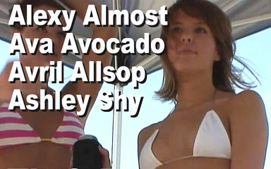 Edge Interactive Publishing: Ava avocado & Ashley Shy & Avril Allsop & Alexy Quasi tette e...