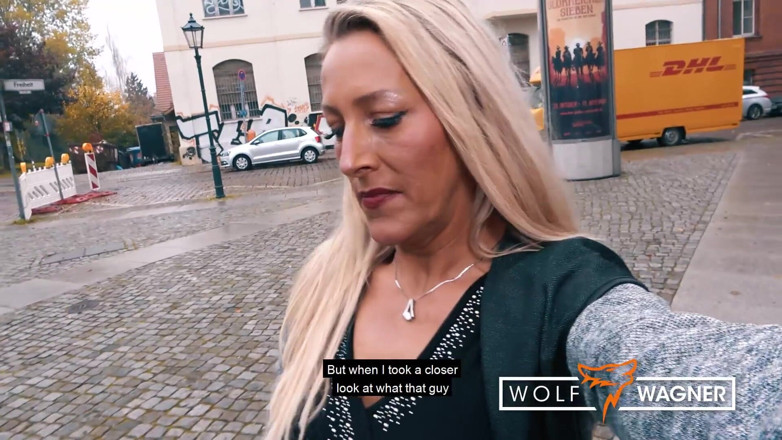 Wolf Wagner.love: Лесбо Лена і Лана йдуть на неслухняне побачення наосліп! Wolf Wagner