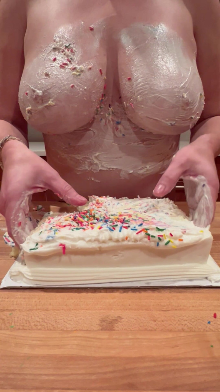 MidnightTease: Step Mom Ruins Birthday Cake with Her Huge Tits